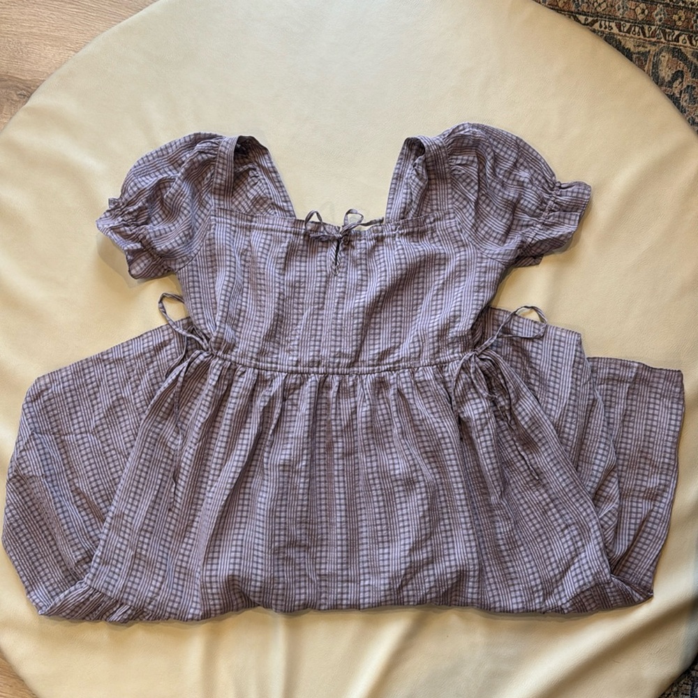 Madewell Purple Midi Dress